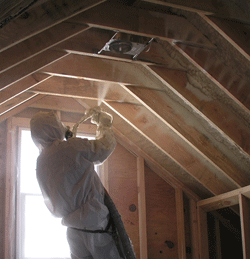 Spokane WA attic spray foam insulation